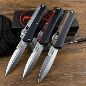 Cuchillo Switchblade Flick Knife Glykon OTF