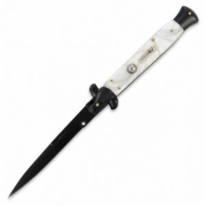 Cuchillo italiano Stiletto - Navaja con pulsador