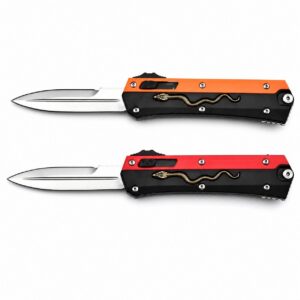 Cuchillo OTF Snake God con mango de nailon