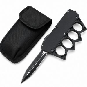 Los guanteletes de Ghost Knight con mango de plástico saltan directamente hacia el cuchillo Tiger OTF